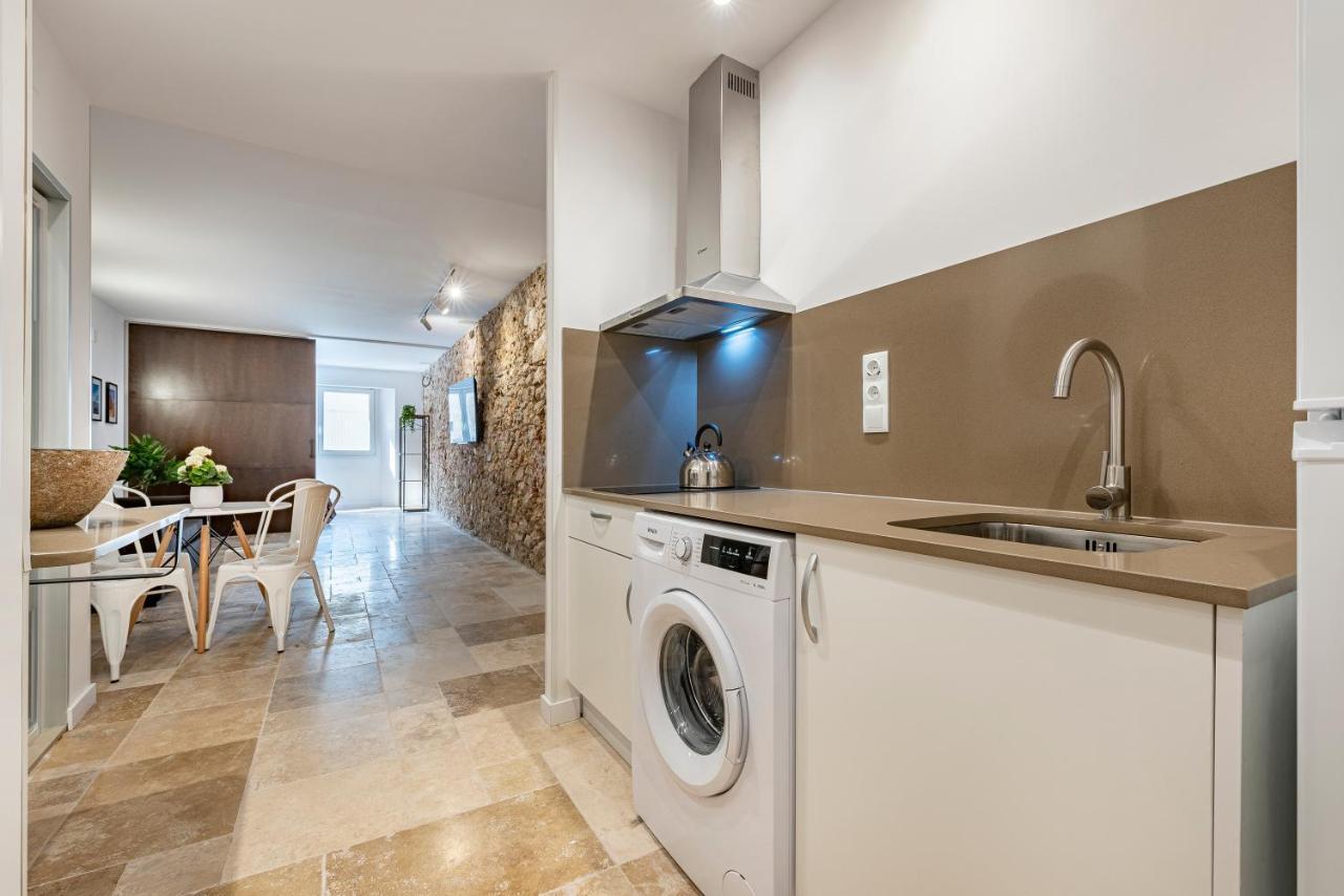 Stone Wall Apartment En Barri Port Maritim ตาร์ราโกนา ภายนอก รูปภาพ